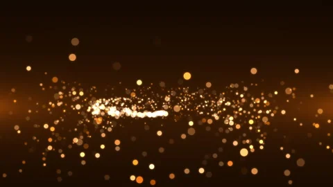 A spiraling trail of sparkling lights Stock Footage 254660270