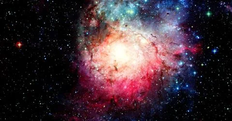 Spirals and supernovae. Elements of this image furnished by NASA Stock Photos
