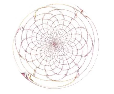 Spirals, rings and loops with texture on background Illustrazione stock