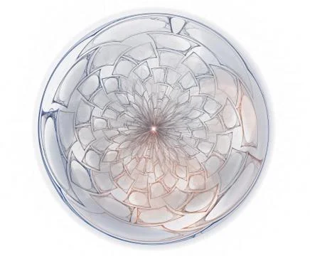 Spirals, rings and loops with texture on background Illustrazione stock