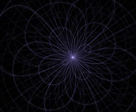 Spirals, rings and loops with texture on background Illustrazione stock