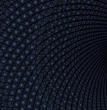 Spirals, rings and loops with texture on background Illustrazione stock