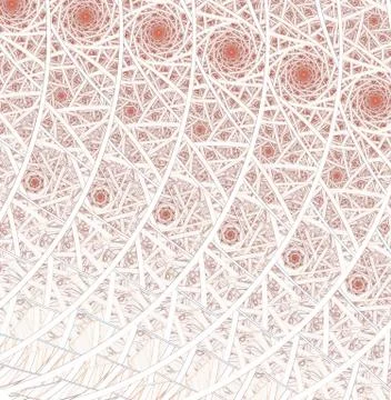 Spirals, rings and loops with texture on background Ilustración de archivo