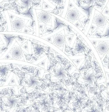 Spirals, rings and loops with texture on background Illustrazione stock