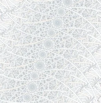 Spirals, rings and loops with texture on background Illustrazione stock