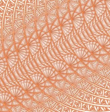 Spirals, rings and loops with texture on background Illustrazione stock