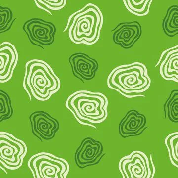 Spirals seamless pattern Stockillustratie