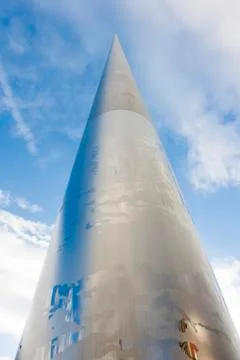 Spire in dublin Stock Photos