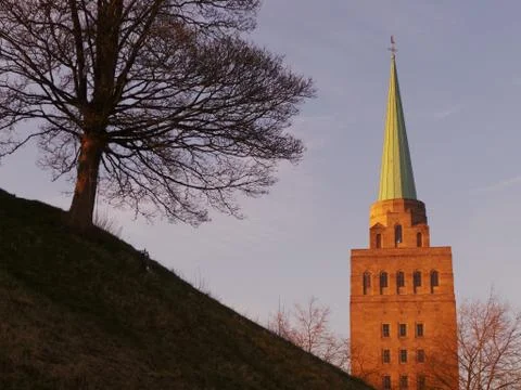 Spire of Nuffield College Stock Photos