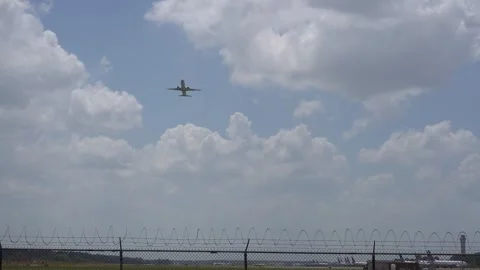 Spirit Airlines Take off Stock Footage 270010595