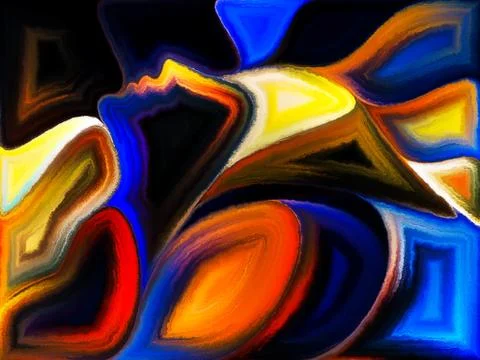 Spirit Evolution Stock Illustration