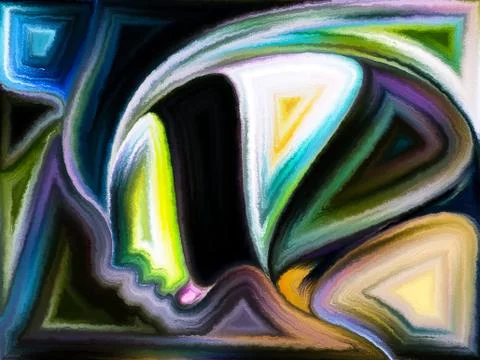 Spirit Evolution Stock Illustration