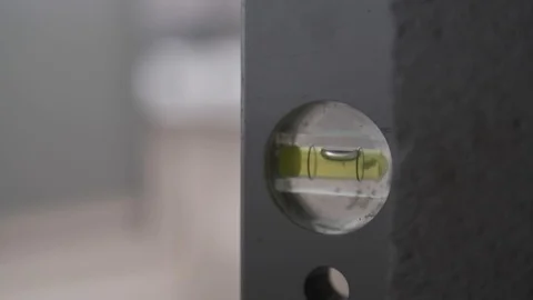 Spirit level bubble Stockbeeldmateriaal 91547372