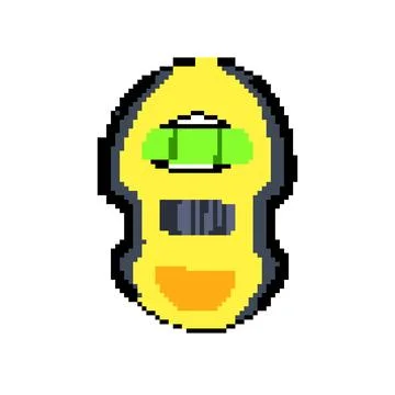 Spirit level tool pixel art vector illustration Ilustración de archivo