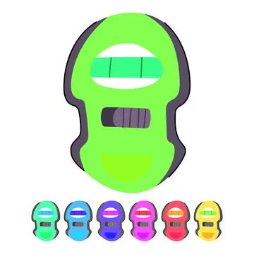Spirit level tool vector cartoon graphic Ilustración de archivo