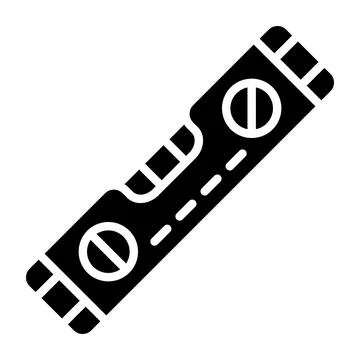 Spirit level Vector Icon Design Illustration Stock Illustration