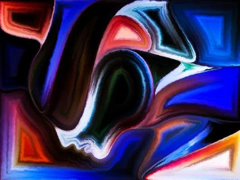 Spirit Stream Stock Illustration