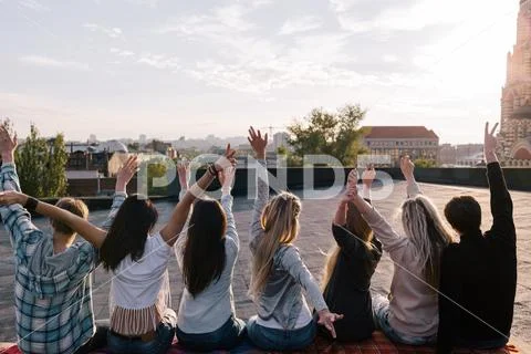 Spiritual growth for young people Stock Photos
