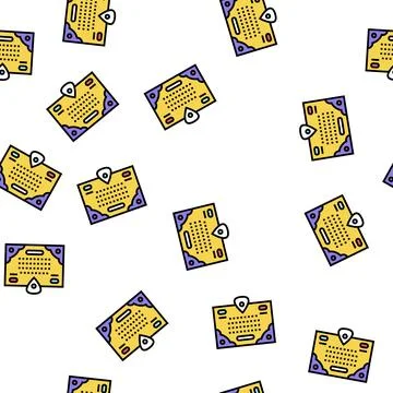 Spiritualism astrological vector seamless pattern Stock Illustration
