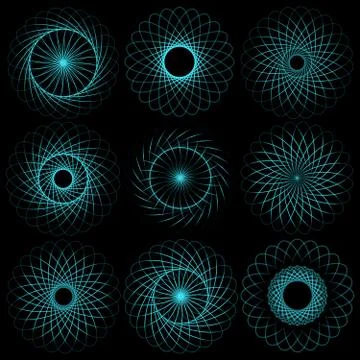Spirograph Stock Illustration