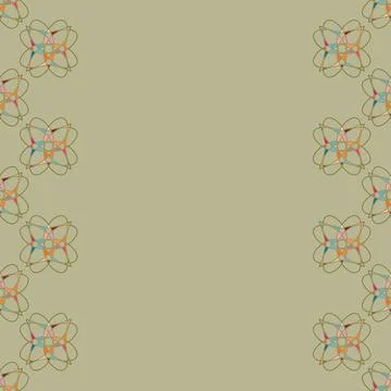 Spirograph pattern Stock Illustration