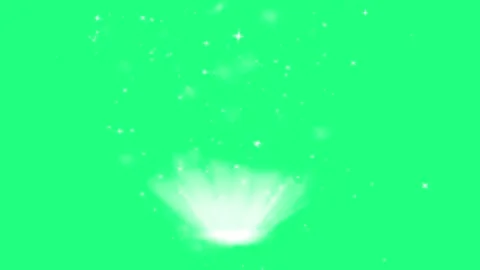 Spirtual Magic Template Effect Light Beam Green Screen Glowing White Rays Effect 動画素材 319166368