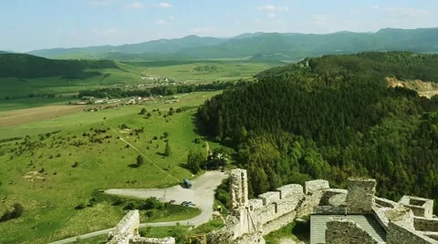 Spis Castle Stock Footage 53821074