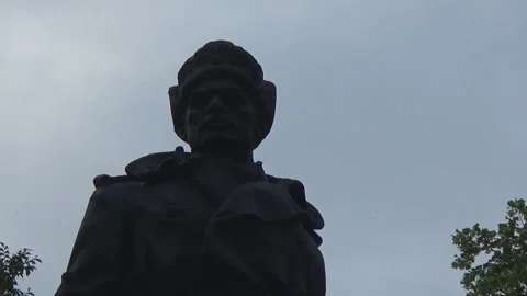 Spisska Nova Ves, monument to Soviet soldier 動画素材 111433647