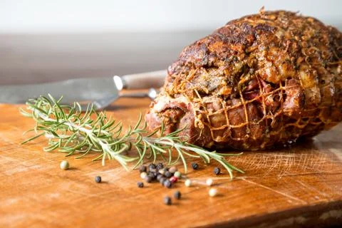 Spit roast Stock Photos