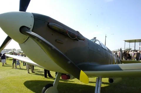 Spitfire Fighter Plane Stock Photos