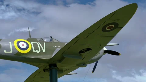 Spitfire Stockbeeldmateriaal 197016687