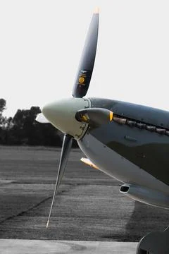 Spitfire Propeller Foto stock