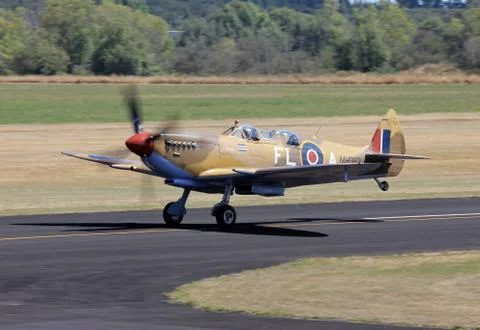 Spitfire Tr IX Fotos de archivo