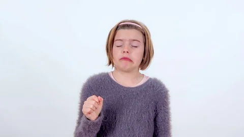 Spitting out the pickle Stock Footage 83724854