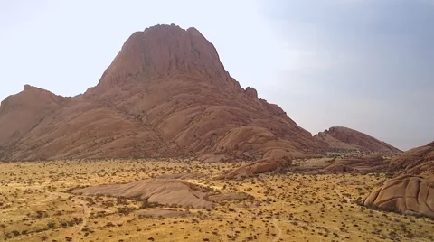 The Spitzkoppe Mountains in Namibia, Africa. Stock Footage 44117217