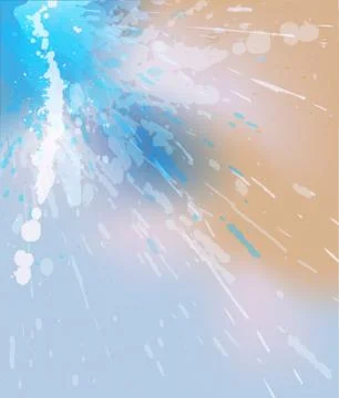 Splash background Illustrazione stock