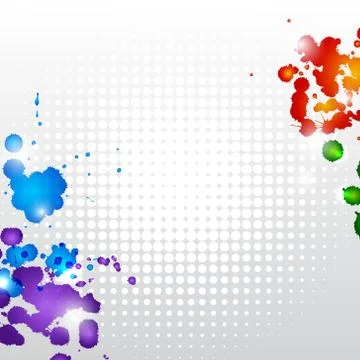 Splash background Stock Illustration