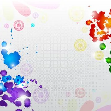 Splash background Stock Illustration