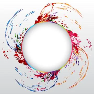 Splash background Stock Illustration