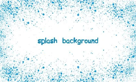 Splash background Stock Illustration