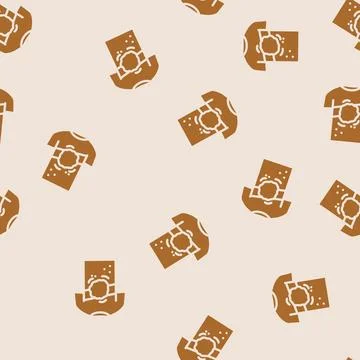 Splash bleach glyph vector seamless pattern Stock Illustration