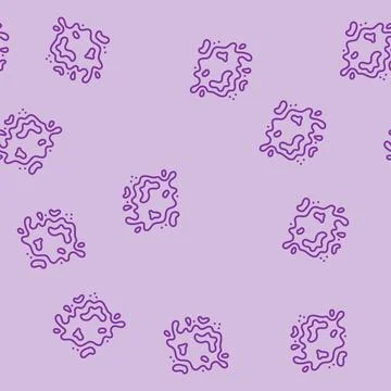 Splash bleach line seamless pattern Stock Illustration