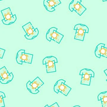 Splash bleach vector seamless pattern Stock Illustration