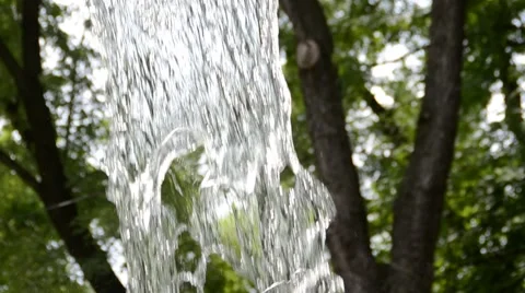 Splash of blue water Stock Footage 7730506