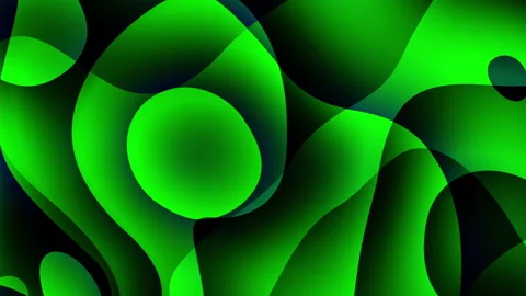 Splash of bright green paint. Liquid green texture on a black background. Ink co Stock Footage 167350421