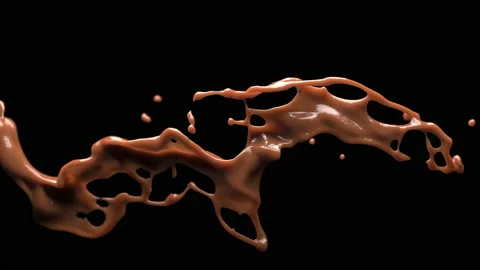Splash of Chocolate Vídeo Stock 156722695