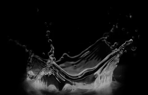 Splash Close up Stock Illustration