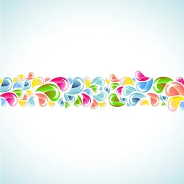 Splash colorful background Stock Illustration