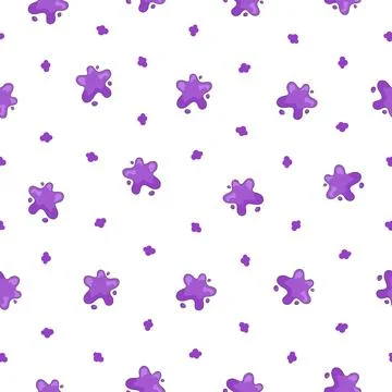 Splash colorful spot. Seamless pattern. Stock Illustration