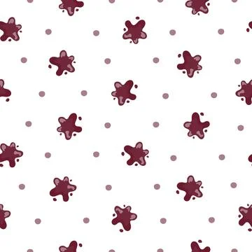 Splash colorful spot. Seamless pattern. Stock Illustration